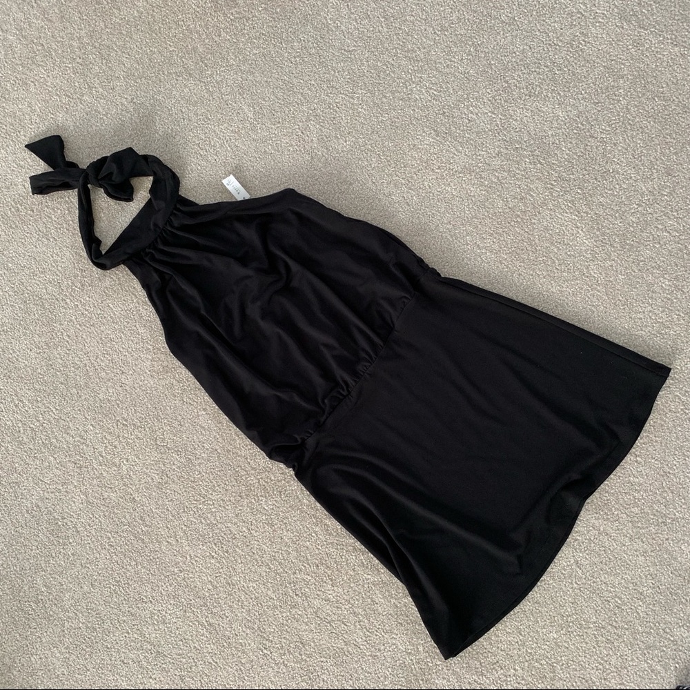 White House/Black Market halter dress.